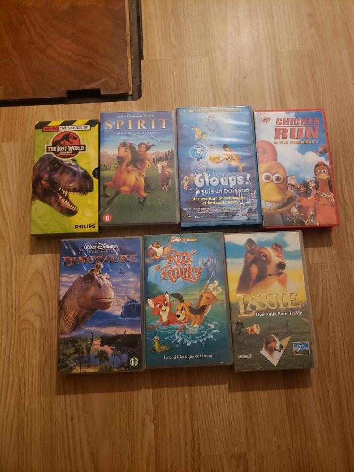 Lot de cassettes, Cd's en Dvd's, Cassettebandjes, Gebruikt, Origineel, Ophalen