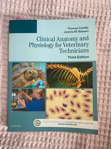 Clinical Anatomy and Physiology for Veterinary Technicians disponible aux enchères