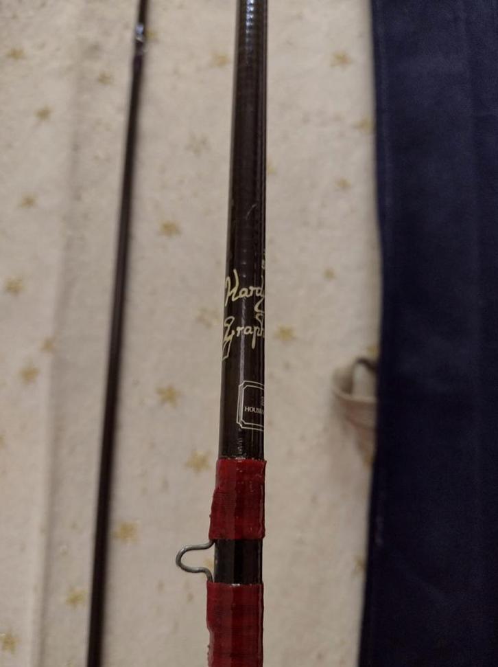 9Canne à mouche Hardy graphite fly (#5/6–209cm)+ housse ., Watersport en Boten, Hengelsport | Vliegvissen, Ophalen of Verzenden