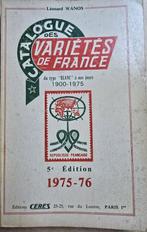 Catalogus Franse Postzegelvariëteiten 1900 - 1975, Ophalen of Verzenden