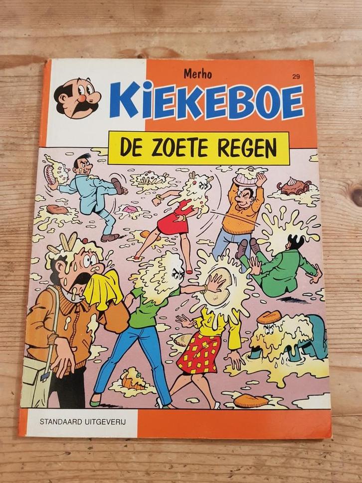 Merho - Kiekeboe 29 De zoete regen DREFT RECLAME ZELDZAAM, Boeken, Stripverhalen, Gelezen, Eén stripboek, Ophalen of Verzenden