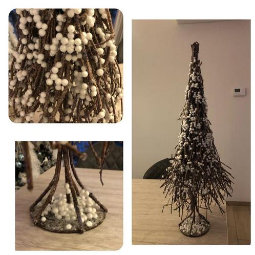 Handgemaakte kerstboom in wilgenhout/€25, Maison & Meubles, Accessoires pour la Maison | Autre, Comme neuf, Enlèvement ou Envoi