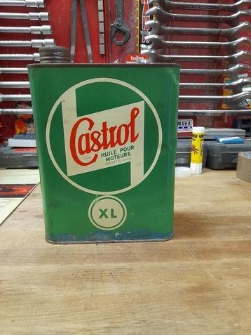oud castrol XL leeg oliekankje  beschikbaar voor biedingen