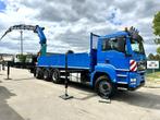 MAN TGS 35.400 8x4 TRIDEM + (32.5m) CRANE HMF 4720 K6 + JIB, Auto's, Automaat, Euro 5, Achterwielaandrijving, 400 pk