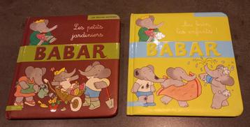 2 franstalige boekjes Babar beschikbaar voor biedingen