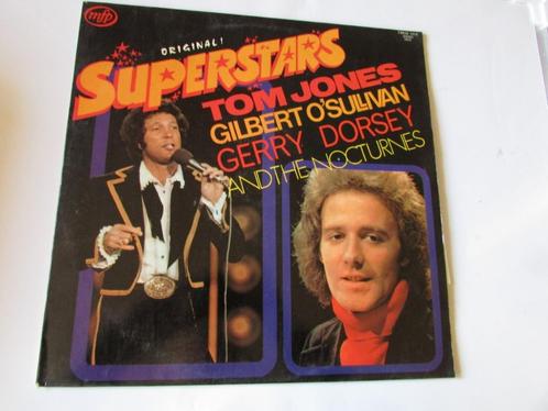 SUPERSTARS, TOM JONES, GILBERT O"SULLIVAN, LP, Cd's en Dvd's, Vinyl | Pop, Gebruikt, 1960 tot 1980, 12 inch, Ophalen of Verzenden