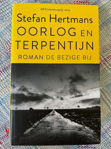 Boek "Oorlog en terpentijn" van Stefan Hertmans beschikbaar voor biedingen