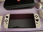Nintendo Switch OLED - 128 GB SD-kaart + accessoires, Games en Spelcomputers, Ophalen, Zo goed als nieuw, Switch OLED