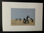 BANKSY TROLLEY HUNTER genummerd op groot formaat (50X70cm), Ophalen of Verzenden