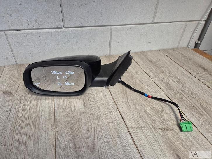 Volvo C30 2006 - 2010 spiegel links 10 draden lampje B keus, Auto-onderdelen, Spiegels, Volvo, Gebruikt, Ophalen of Verzenden