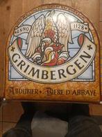 Grimbergen email bord, Verzamelen, Merken en Reclamevoorwerpen, Ophalen of Verzenden, Zo goed als nieuw