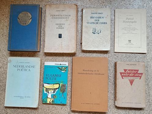 Antiquariaat-Nederlandstalige poëziestudies, Boeken, Literatuur, Gelezen, Ophalen of Verzenden