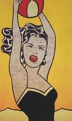 Roy Lichtenstein: lithografie verkocht ingelijst, Ophalen of Verzenden