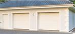 Sectionale garagepoort automatische in kit WIT, Ophalen