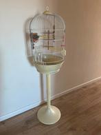 Vogelkooi met voet en alle accessoires, Dieren en Toebehoren, Ophalen, Vogelkooi