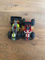 Twee LEGO auto’s met pull back motor, Complete set, Ophalen of Verzenden, Lego, Zo goed als nieuw