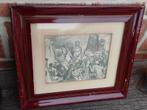 Antieke litho, Antiek en Kunst, Kunst | Litho's en Zeefdrukken, Ophalen of Verzenden