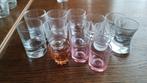 13 jeneverglaasjes, Verzamelen, Glas en Drinkglazen, Ophalen, Zo goed als nieuw
