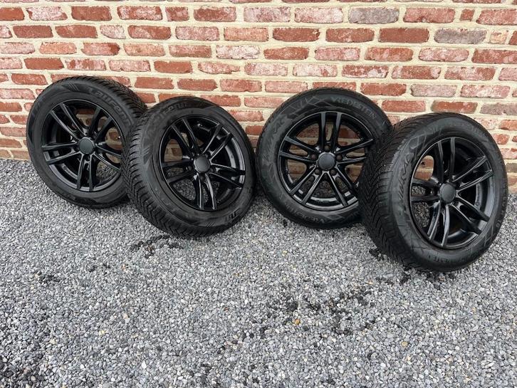 Jantes kit hiver 5x120 BMW, Auto-onderdelen, Banden en Velgen, Velg(en), Winterbanden, 16 inch, 205 mm, Personenwagen, Gebruikt