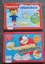 Magnetische rekendoos en letterdoos Zwijsen, Kinderen en Baby's, Speelgoed | Educatief en Creatief, Ophalen of Verzenden, Gebruikt