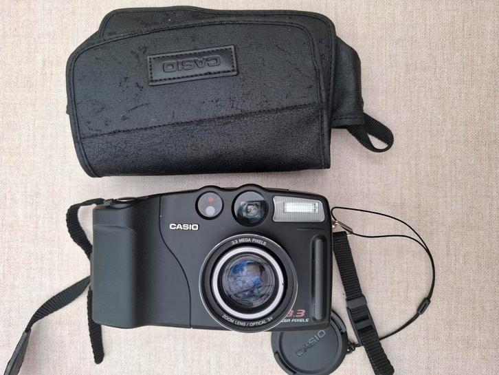 Casio QV-3500EX digitale camera – werkend – met origineel ta, Audio, Tv en Foto, Fotocamera's Digitaal, Gebruikt, Ophalen of Verzenden