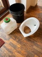 Trobolo set voor droog toilet, Doe-het-zelf en Bouw, Sanitair, Ophalen, Gebruikt, Toilet