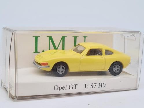 Opel GT - IMU 1/87, Hobby en Vrije tijd, Modelauto's | 1:87, Zo goed als nieuw, Auto, Verzenden
