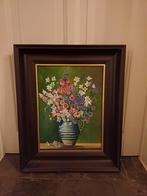 Schilderij bloemen, Antiek en Kunst, Ophalen