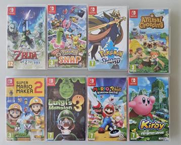 Nintendo Switch spelletjes beschikbaar voor biedingen