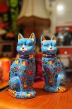 Retro.vintage paar katten longwy, Antiek en Kunst, Ophalen