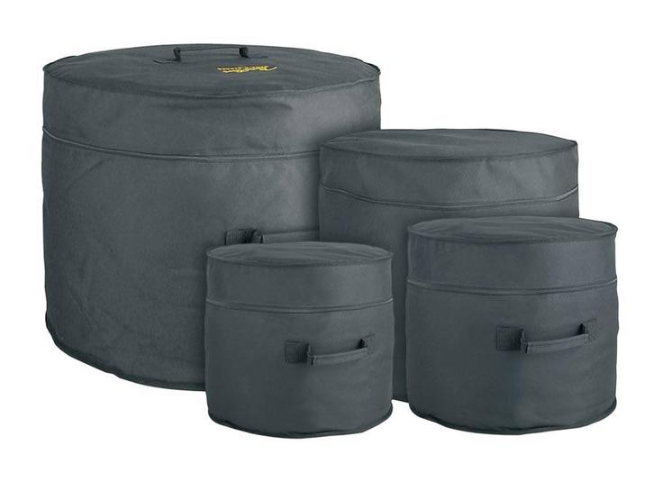 5-delige set drumhoezen, oa 18" bass, inclusief sticktas, Muziek en Instrumenten, Instrumenten | Toebehoren, Nieuw, Drums of Percussie