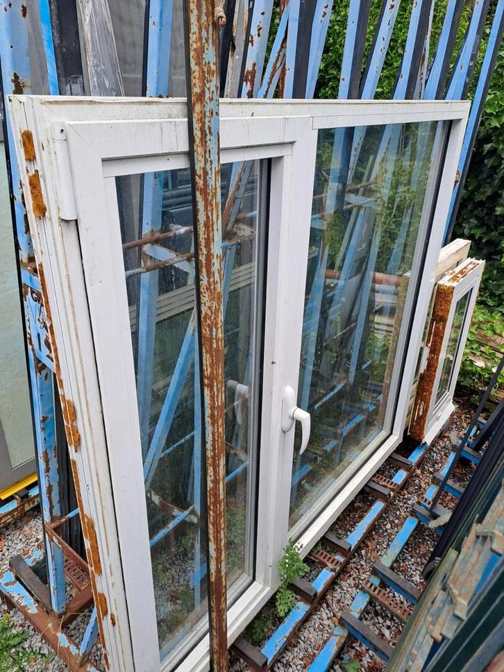 Ramen en deur renovatie en nieuwe, Doe-het-zelf en Bouw, Raamkozijnen en Schuifdeuren, Gebruikt, Raamkozijn, Aluminium, 75 tot 150 cm