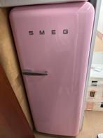 Smeg koelkast roze, pink, Elektronische apparatuur, Koelkasten en IJskasten, Ophalen, 200 liter of meer, Zo goed als nieuw, 140 tot 160 cm