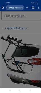 Fietsdrager Norauto Norbike 3R, Auto diversen, Fietsendragers, Ophalen, 3 fietsen of meer, Zo goed als nieuw, Achterklepdrager