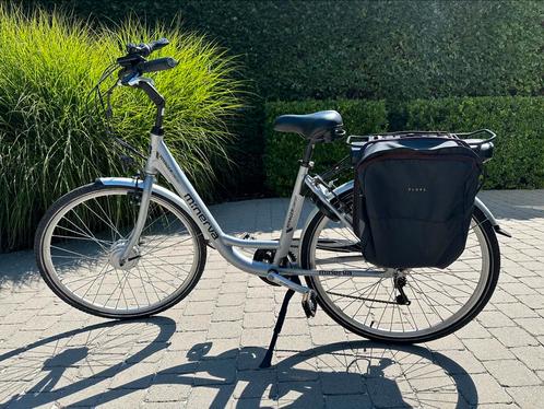 Elektrische fiets, Minerva voyager comfort met batterij., Vélos & Vélomoteurs, Vélos électriques, Comme neuf, Enlèvement