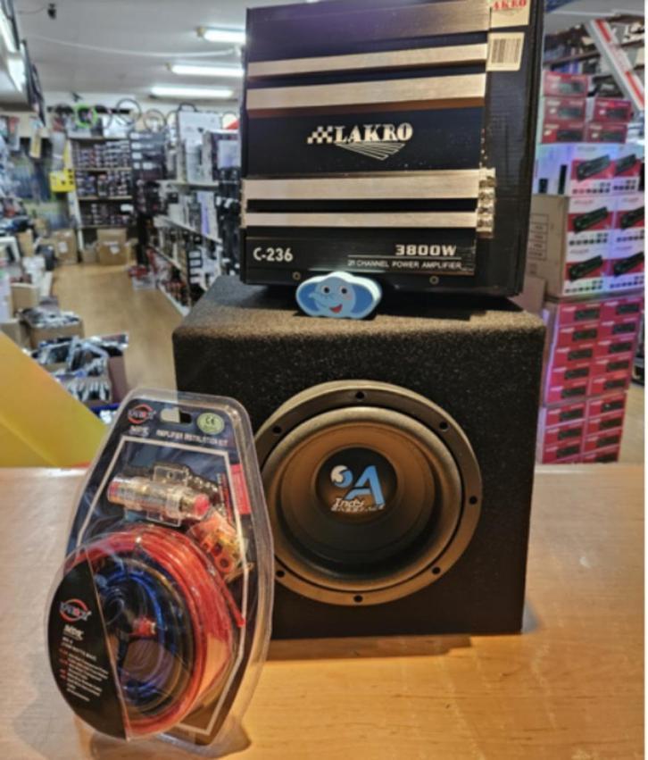 lakro baby subwooferpack 400watt, Auto diversen, Autospeakers