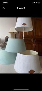 Lamp en drie afzonderlijke lampenkappen van riviera maison, Huis en Inrichting, Lampen | Lampenkappen, Ophalen, Zo goed als nieuw