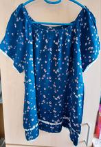 Blouse bleu 46, Kleding | Dames, Topjes, Ophalen of Verzenden, Zo goed als nieuw, Blauw