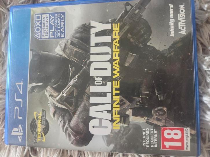 Call of Duty : Infinite Warfare, Games en Spelcomputers, Games | Sony PlayStation 4, Zo goed als nieuw, Avontuur en Actie, Vanaf 18 jaar