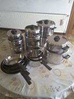 Volledig kommenset Demeyere 17 delige met deksels, Huis en Inrichting, Keuken | Potten en Pannen, Ophalen