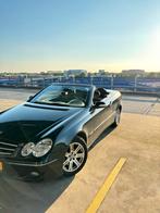 Mercedes benz CLK 200 Cabrio, Auto's, Achterwielaandrijving, Zwart, 4 cilinders, Cabriolet