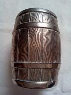 Tirelire - Tonneau, Enlèvement ou Envoi, Utilisé, Métal ou Fer blanc, Objet ou Édifice