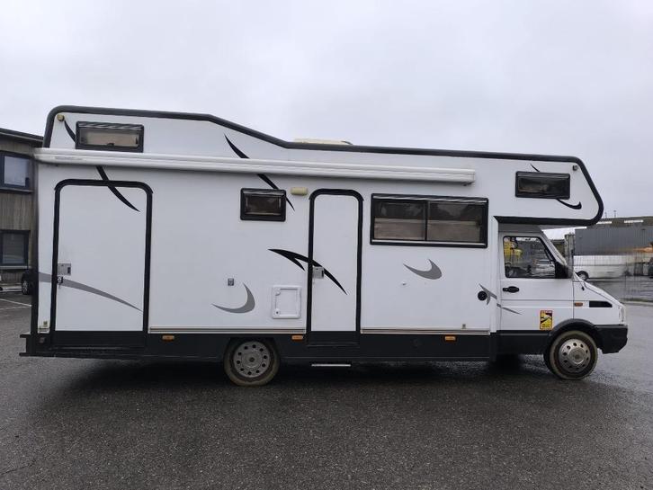 Iveco 45/10, Caravans en Kamperen, Mobilhomes, Particulier, meer dan 6, Alkoof, Overige merken, Overige merken, Diesel, Handgeschakeld