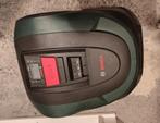Bosch Indego XS 300 + garage, Ophalen of Verzenden, Gebruikt, Accu-grasmaaier, Bosh