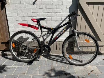 Stoere Tiener Mountainbike – Zwart/Rood | Neosh | Topstaat! beschikbaar voor biedingen