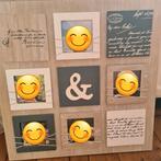 Grote leuke fotolijst 47,5 x 47,5 cm, Ophalen, Zo goed als nieuw, Minder dan 50 cm, Minder dan 50 cm