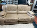 Mechanische relaxstoel met 2 zits te koop, Huis en Inrichting, Ophalen, Zo goed als nieuw, Tweepersoons, Leer