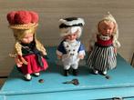 Verzameling oude dans popjes met sleutel, Ophalen of Verzenden, Gebruikt, Pop