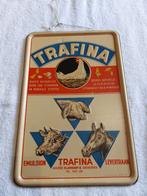 Tôle Trafina année 1947, Collections, Marques & Objets publicitaires, Comme neuf, Enlèvement ou Envoi