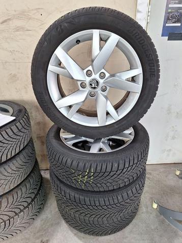 Skoda Octavia Winterset 17 Inch Origineel  beschikbaar voor biedingen